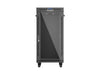 EAN 5901969447873 - Lanberg FF01-6624-12BL armario rack 24U Rack o bastidor independiente Negro imagen 2