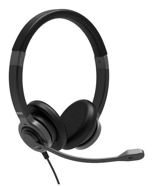 EAN 3567049120016 - Port Designs 912001 auricular y casco Auriculares Alámbrico Diadema Oficina/Centro de llamadas USB Type-C imagen 2