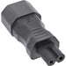 EAN 4043718289769 - InLine 16723C adaptador de enchufe eléctrico C14 C7 Negro imagen 1