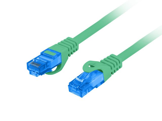 EAN 5901969424690 - Lanberg PCF6A-10CC-0100-G cable de red Verde 1 m Cat6a S/FTP (S-STP) imagen 2