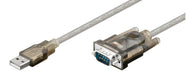 EAN 5704174033509 - Microconnect 68875 cable de serie Transparente 1,5 m USB tipo A VGA (D-Sub) imagen 1