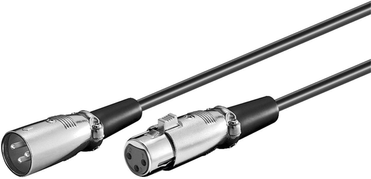 EAN 5704327474357 - Microconnect XLRMF10 cable de audio 10 m XLR (3-pin) Negro imagen 1