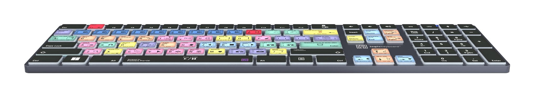 EAN 5707795023249 - Logickeyboard KB-PPROCC-TPC teclado Hogar / Oficina USB + Bluetooth QWERTZ Alemán Negro imagen 6