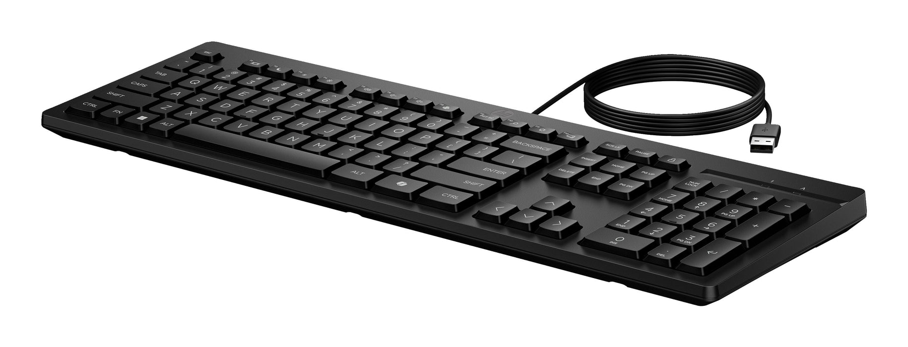 EAN 198828091383 - HP 125 Wired Keyboard (Bulk) teclado Oficina USB Negro imagen 3
