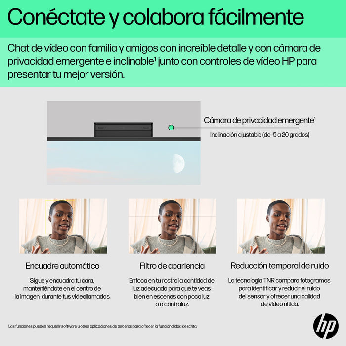EAN 0199251923203 - HP 24-cr0161ns AMD Ryzen™ 5 7520U 60,5 cm (23.8") 1920 x 1080 Pixeles PC todo en uno 16 GB LPDDR5-SDRAM 5 imagen 6