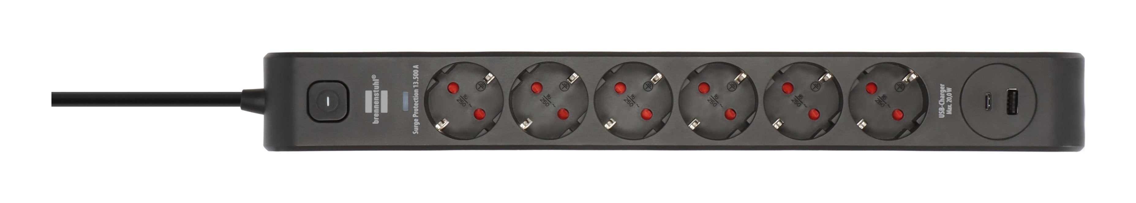 EAN 4007123694105 - Brennenstuhl 1150790602 base múltiple 2 m imagen 2