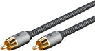 EAN 4040849652974 - Goobay 65296 cable de audio 3 m RCA Plata, Negro imagen 1