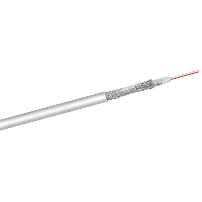 EAN 4040849275180 - Goobay 27518 cable coaxial 100 m Blanco imagen 1