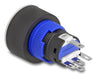 EAN 4043619220496 - DeLOCK 22049 interruptor eléctrico Interruptor pulsador Negro, Azul, Plata imagen 2