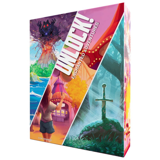 EAN 3558380134312 - Asmodee Unlock! Enchanted Adventures Unlock! Enchanted Adventures 60 min Juego de mesa Viaje/aventura imagen 1