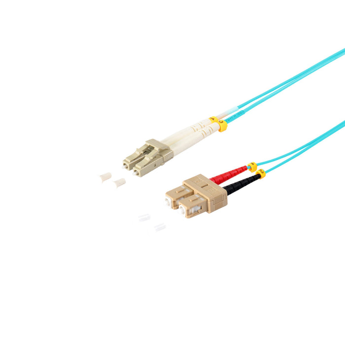 EAN 4017538005151 - S/CONN maximum connectivity 77952/3 Cable de fibra óptica e InfiniBand 2 m LC SC Turquesa imagen 1