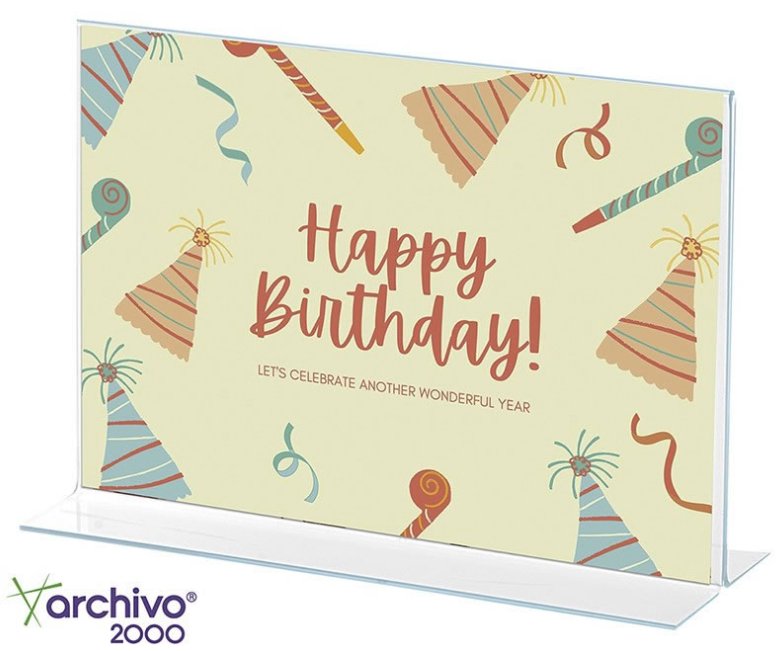 EAN 8429368132291 - Archivo 2000 11205 CS TP expositor para presentaciones Independiente Transparente imagen 2