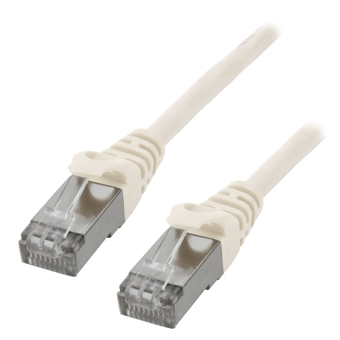 EAN 3700224766856 - MCL IC5K99A06ASH05W cable de red Blanco 0,5 m Cat6a S/FTP (S-STP) Alrededor imagen 1