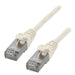 EAN 3700224766856 - MCL IC5K99A06ASH05W cable de red Blanco 0,5 m Cat6a S/FTP (S-STP) Alrededor imagen 1