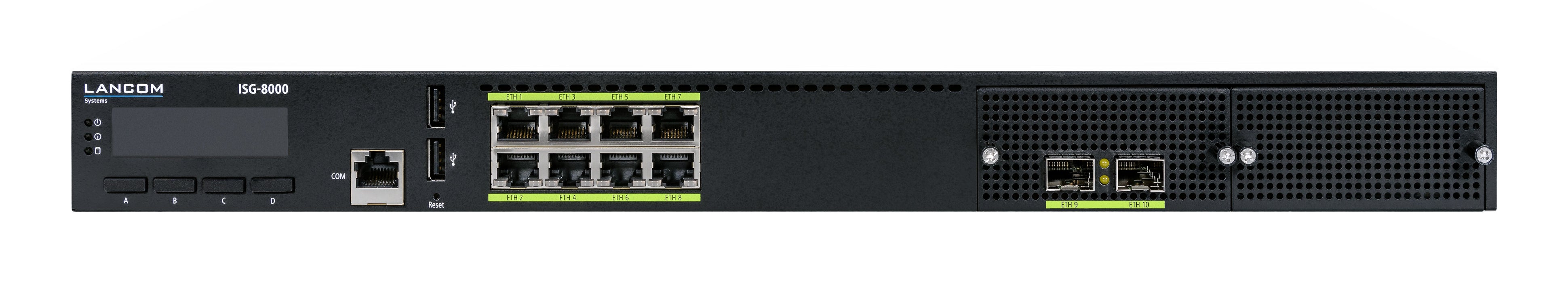 EAN 4044144610776 - LANCOM ISG-8000 (EU) pasarel y controlador 10, 100, 1000, 10000 Mbit/s imagen 1