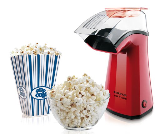 EAN 8414234683755 - Taurus 968375000 palomitas de maiz poppers Negro, Rojo, Transparente 3 min 1100 W imagen 4