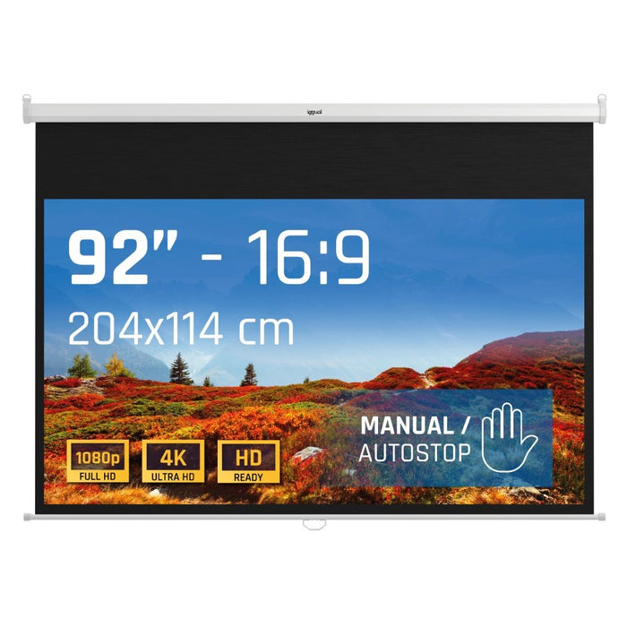 EAN 8435364319291 - iggual PSIMS203 pantalla de proyección 2,34 m (92") imagen 2