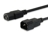 EAN 4015867227084 - Equip 112101 Negro 3 m C13 acoplador C14 acoplador imagen 1