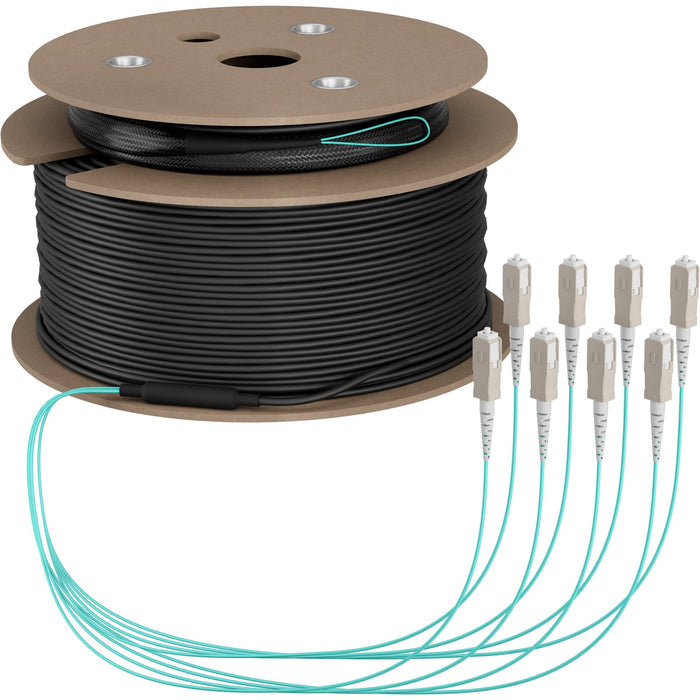 EAN 4049759305185 - EFB Elektronik O8321S150OM3 Cable de fibra óptica e InfiniBand 150 m 8x SC U-DQ(ZN) BH Color aguamarina,  imagen 1