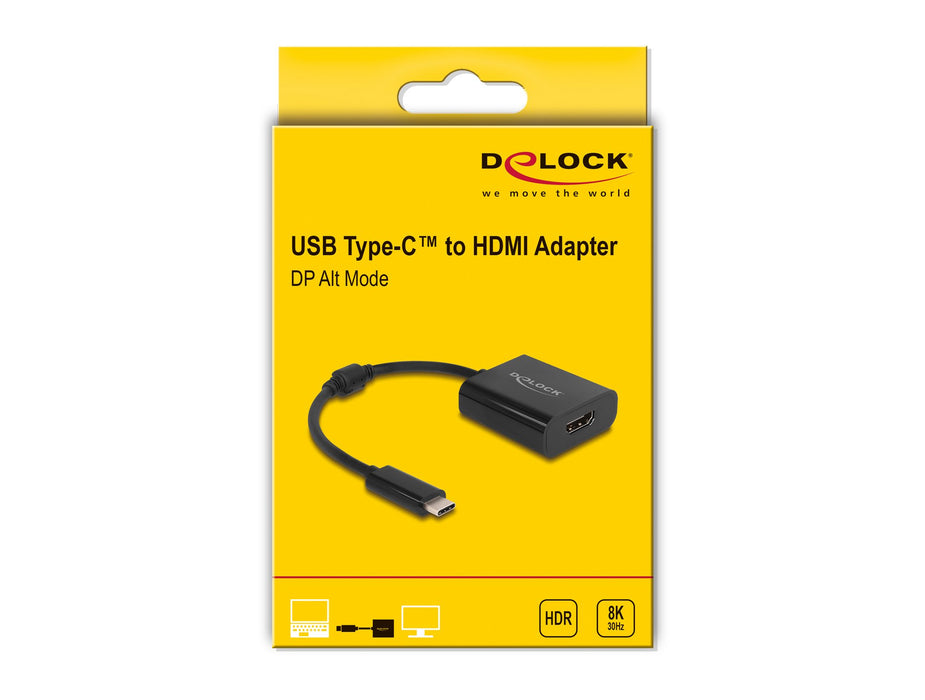 EAN 4043619641758 - DeLOCK 64175 adaptador de cable de vídeo 0,15 m USB Tipo C imagen 2