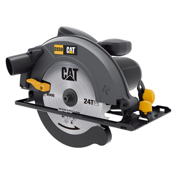 EAN 6943475885687 - CAT DX59 sierra circular portátil 18,5 cm Negro 5800 RPM 1400 W imagen 2