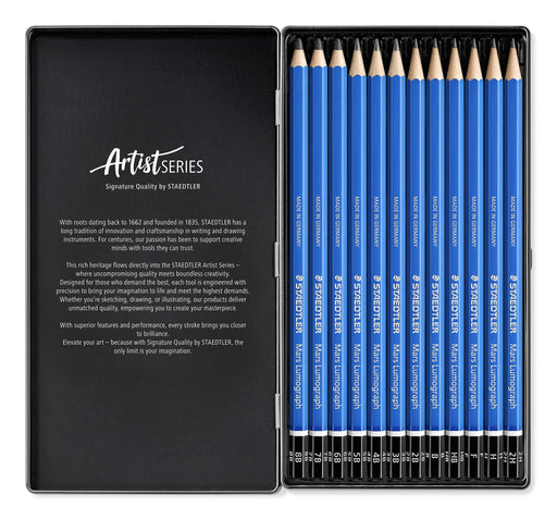 EAN 4007817114681 - Staedtler Mars Lumograph 100 12 pieza(s) imagen 2