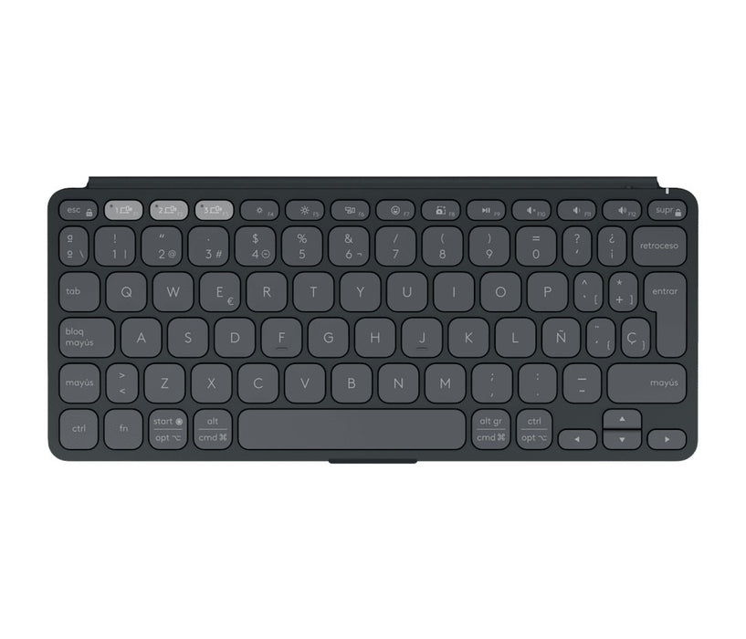 EAN 5099206125988 - Logitech Keys-To-Go 2 QWERTZ Alemán Bluetooth Grafito imagen 2