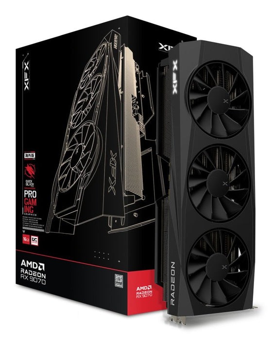 EAN 0840191502699 - XFX QuickSilver Radeon RX 9070 OC Gaming Edition AMD 16 GB GDDR6 imagen 5