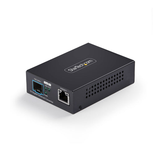 EAN 65030916844 - StarTech.com MCM10GSFP2 convertidor de medio 10000 Mbit/s Multimodo, Monomodo Negro imagen 1