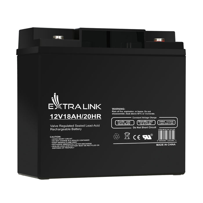 EAN 5902560366334 - Extralink AKUMULATOR BATTERY ACCUMULATOR AGM 12V 18AH - Batterie - 18.000 mAh Sealed Lead Acid (VRLA) 13, imagen 8