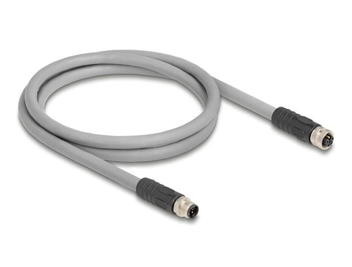 EAN 4043619805372 - DeLOCK 80537 cable para sensor y actuador 1 m RST M12 Gris imagen 1