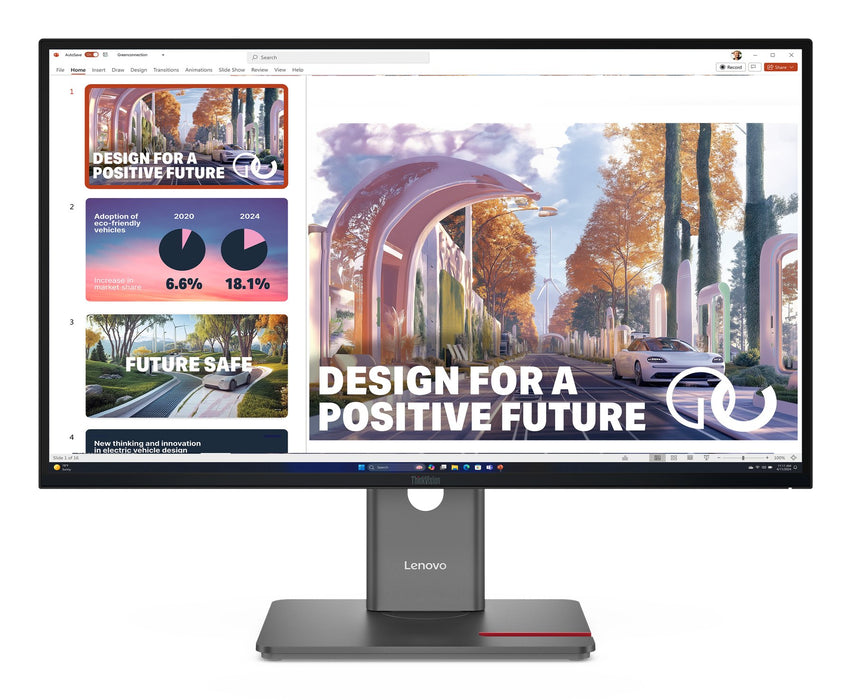 EAN 198156536280 - Lenovo ThinkVision P27QD-40 pantalla para PC 68,6 cm (27") 2560 x 1440 Pixeles Wide Quad HD LED Negro imagen 1