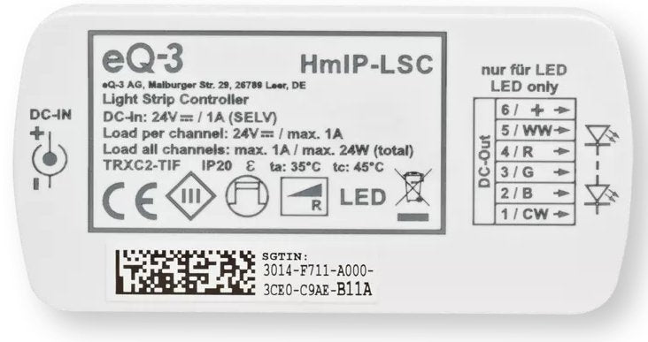 EAN 4047976596478 - Homematic IP Lightstrip Set, 2 m Regleta luminosa universal 2000 mm imagen 9