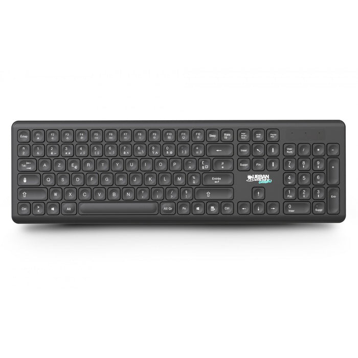 EAN 3760170882161 - Urban Factory GWK24UF teclado Universal RF inalámbrico AZERTY Negro imagen 3