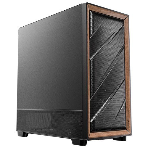 EAN 0761345101776 - Antec FLUX SE Midi Tower Negro, Madera imagen 2