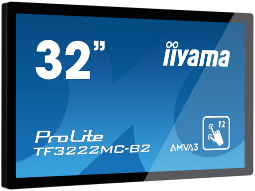 EAN 4948570115822 - iiyama TF3222MC-B2 pantalla de señalización 80 cm (31.5") LED 425 cd / m² Full HD Negro Pantalla táctil 2 imagen 1