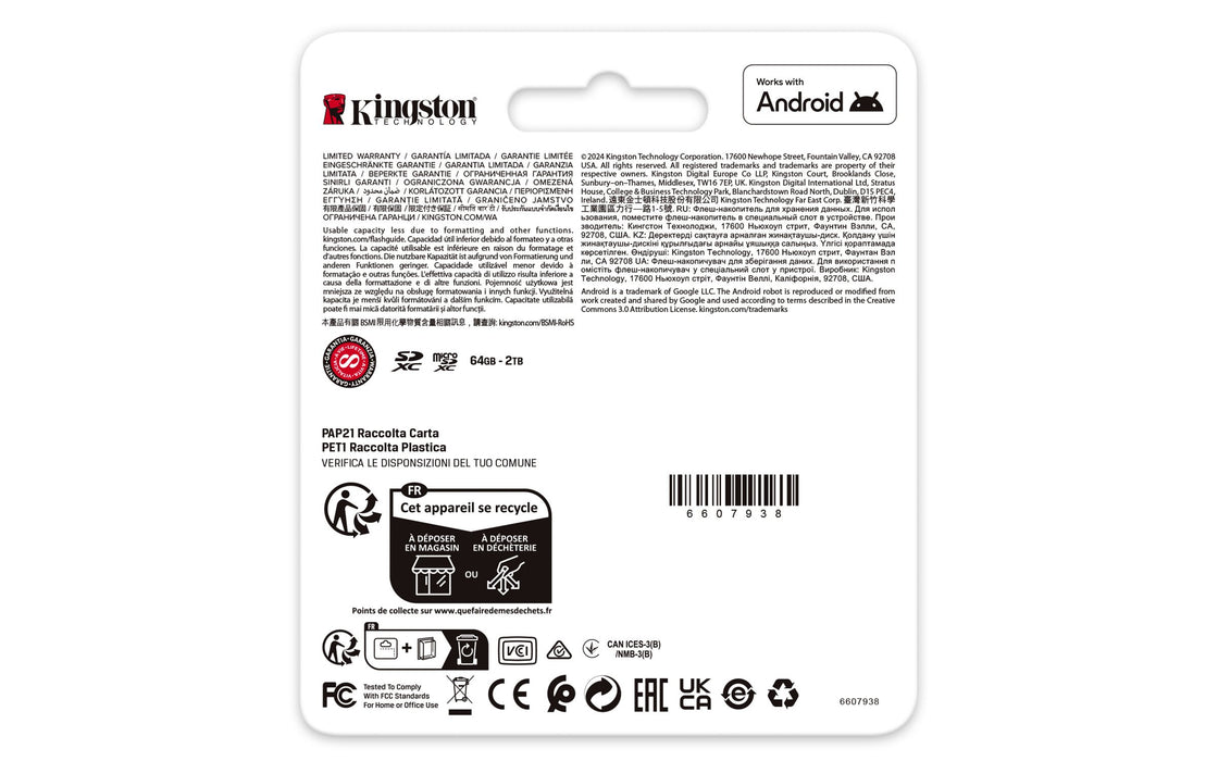 EAN 0740617347678 - Kingston Technology Canvas Go! Plus Clase 10 imagen 4