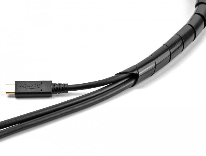 EAN 4043619190225 - DeLOCK 19022 pasacables Negro imagen 1