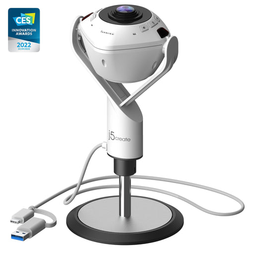 EAN 4712795086720 - j5create JVU368-N cámara web 5 MP 1920 x 1080 Pixeles USB Blanco imagen 1