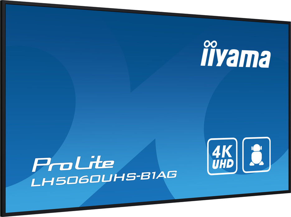 EAN 4948570124091 - iiyama LH5060UHS-B1AG pantalla de señalización Pizarra de caballete digital 125,7 cm (49.5") LED Wifi 500 imagen 6