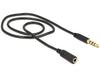 EAN 4043619847167 - DeLOCK 84716 cable de audio 0,5 m 3,5mm Negro imagen 2