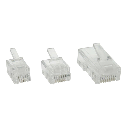 EAN 4043718175673 - InLine 73014 conector RJ-11 Transparente, Blanco imagen 1