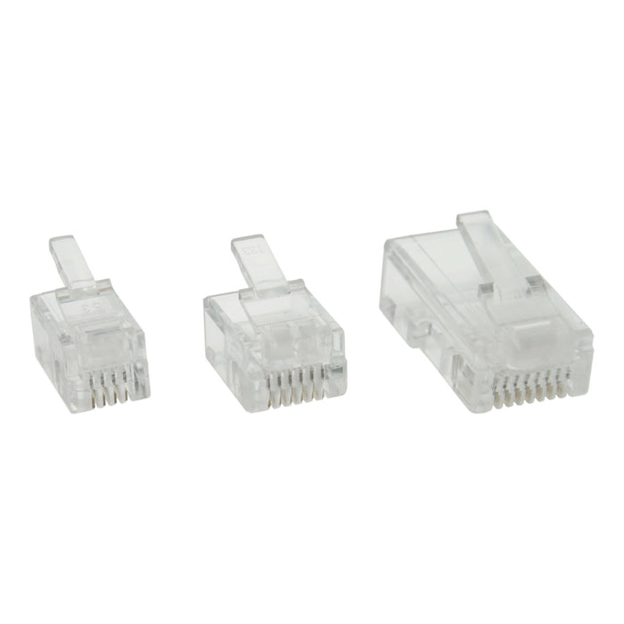 EAN 4043718175673 - InLine 73014 conector RJ-11 Transparente, Blanco imagen 1