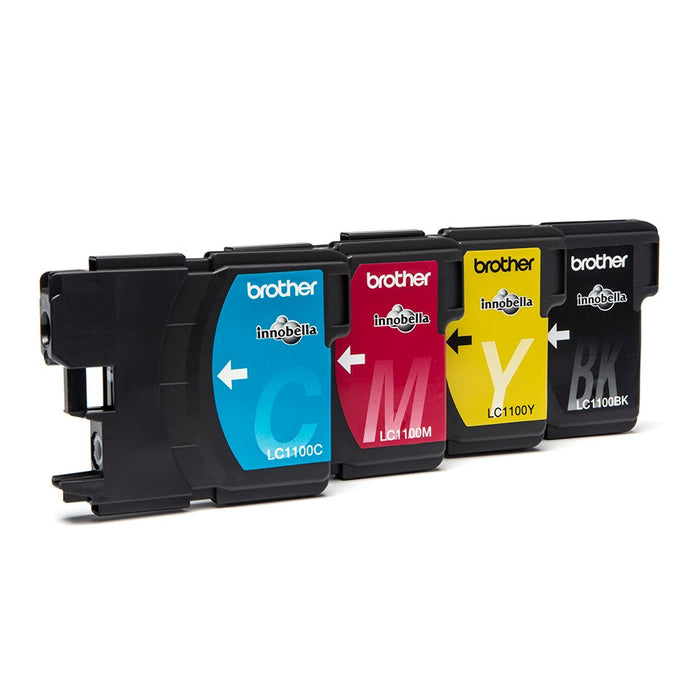 EAN 4002352002486 - Brother LC1100VALBP cartucho de tinta 4 pieza(s) Original Negro, Cian, Magenta, Amarillo imagen 2