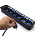 EAN 8054392617959 - Ewent EW3850 limitador de tensión Negro 6 salidas AC 220 V 1,5 m imagen 3