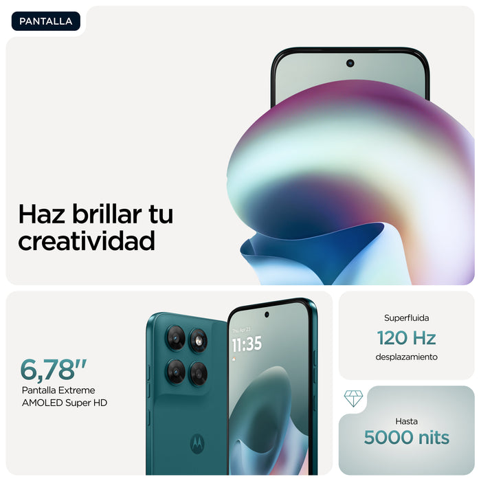 EAN 840493617213 - Motorola moto g77 17,3 cm (6.8") Ranura híbrida Dual SIM Android 16.0 5G USB Tipo C 8 GB 256 GB 5200 mAh V imagen 8