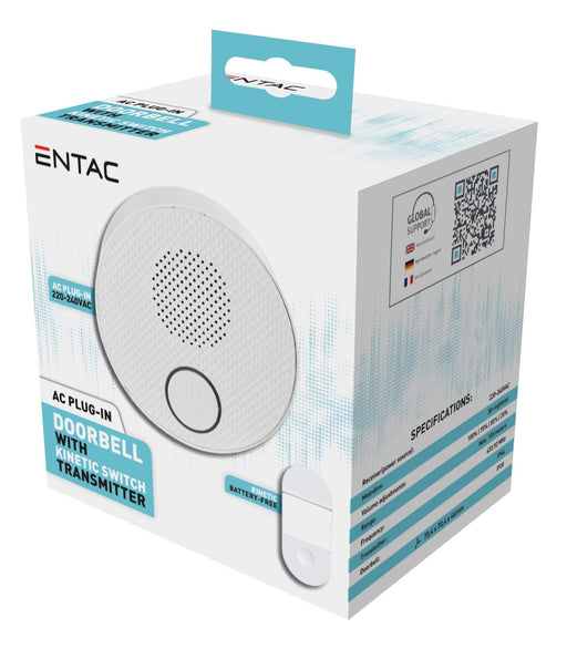 EAN 5999097996202 - Entac EDB-AC-44-K kit de timbre Blanco imagen 2