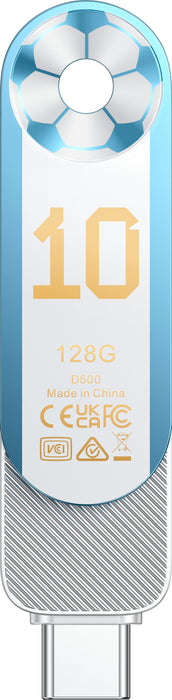 EAN 0843367145379 - Lexar D500 unidad flash USB 128 GB USB Type-C/USB Type-A 3.2 Gen 1 (3.1 Gen 1) Multicolor imagen 6