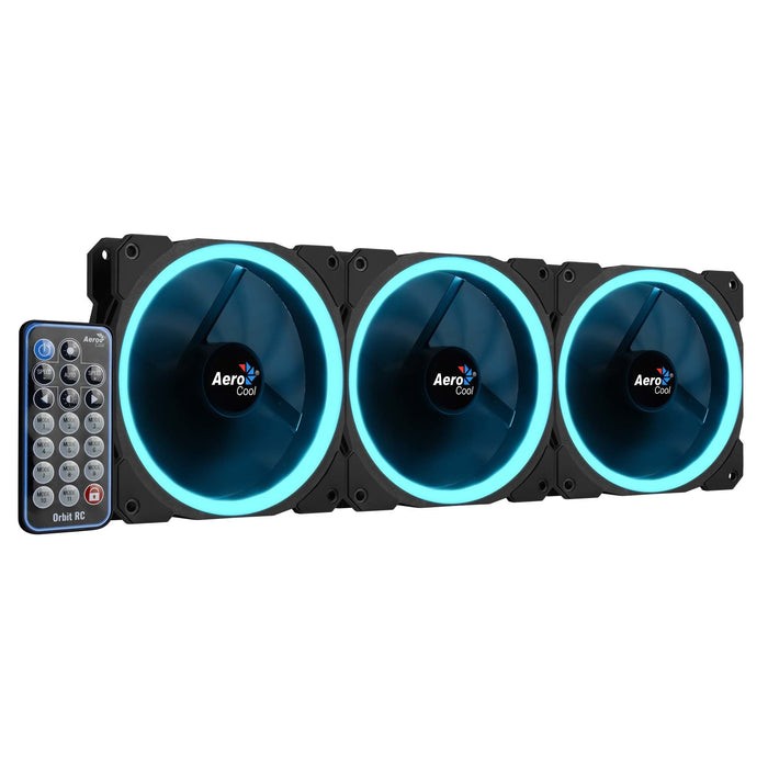 EAN 4713105962963 - Aerocool Orbit RC Carcasa del ordenador Ventilador 12 cm Negro imagen 5