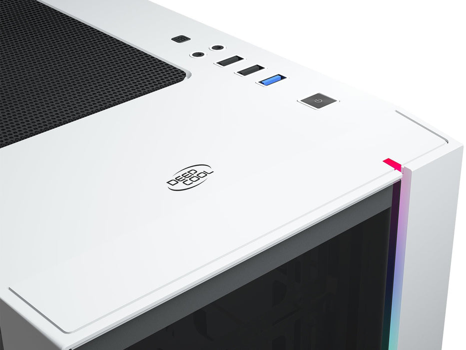 EAN 6933412714101 - DeepCool Matrexx 55 V3 ADD-RGB WH 3F Midi Tower Negro, Blanco imagen 11